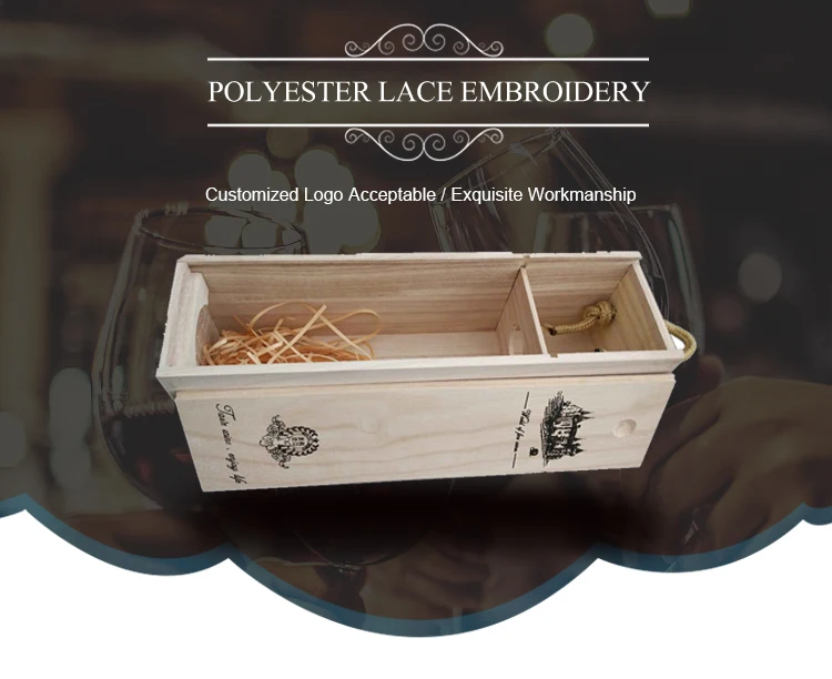 Hot sale Customized unfinished cheap wholesale wooden wine boxes