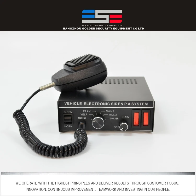 POLICE SIREN SPEAKER 1