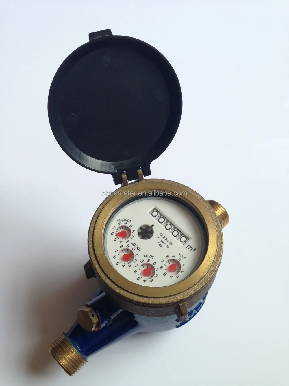 Dry Type Multi Jet Class B Brass Water Meter - Buy Water Meter,Multi ...