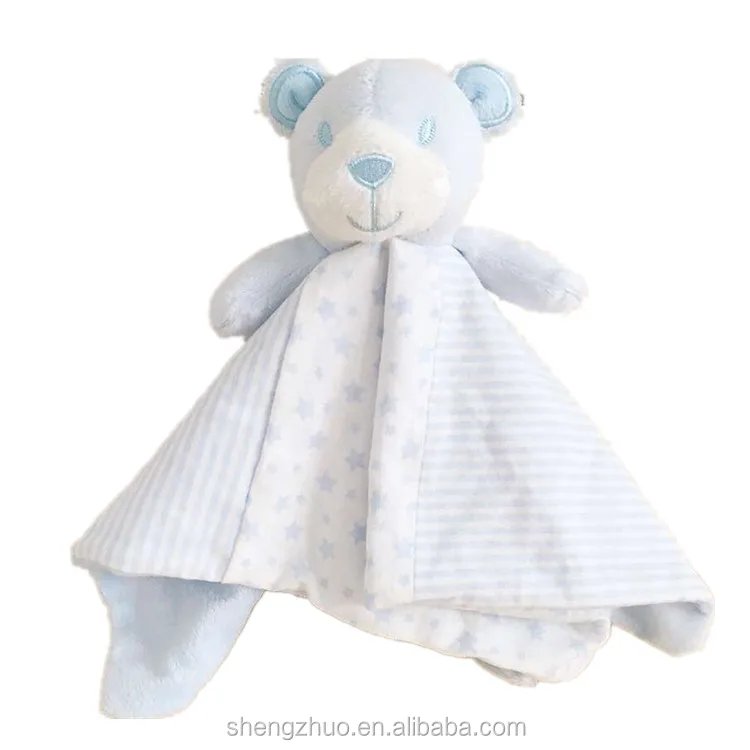 Security Blanket With Plush Stuffed Animals Baby Comforter - Buy Plush ...