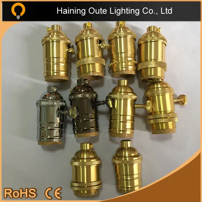 E27/b22/e26/e14 Edison Lamp Holder Metal Lamp Holder Vintage Holder