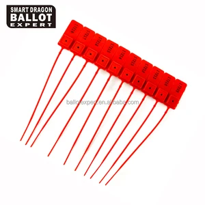 guangzhou plastic seal tear off cheap plastic bag security seal