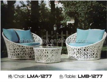 Wicker Coffee Table And Chairs Plastic Round Rattan Outdoor