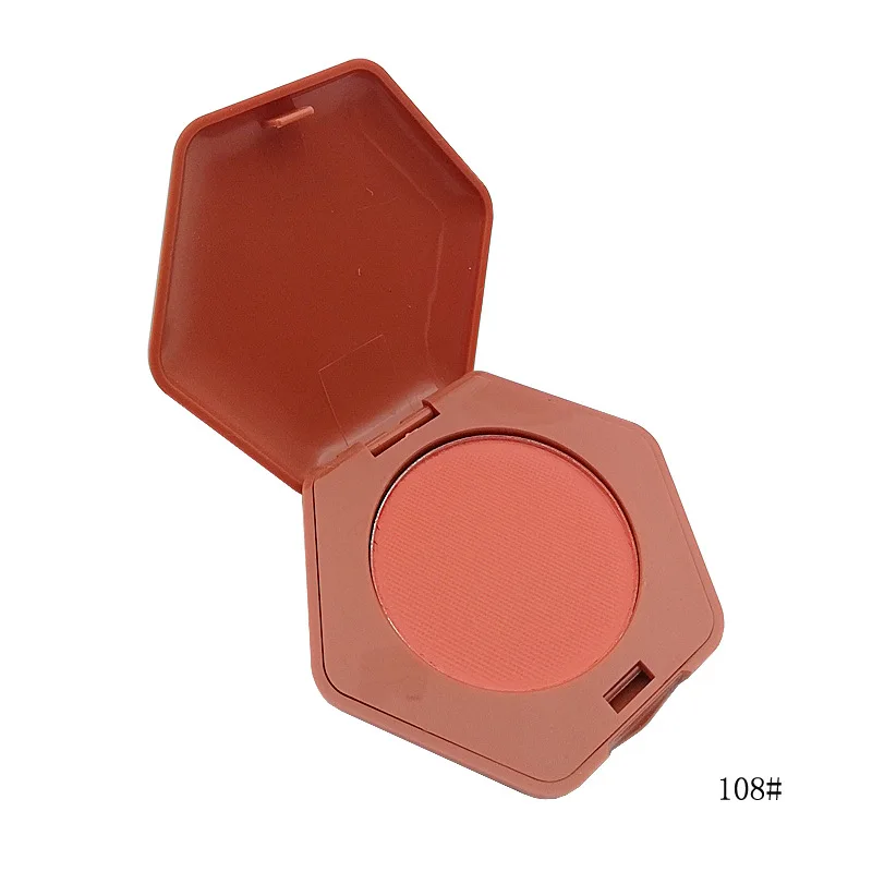 matte blush on