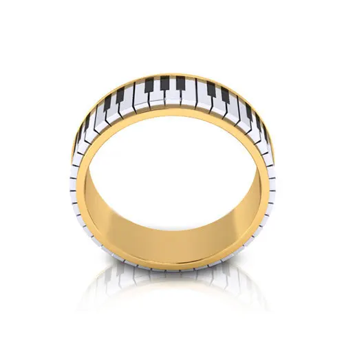 2017 Latest Jewelry 316l Stainless Steel Plated Gold Piano Rings 2017 Latest Jewelry 316l Stainless Steel Plated Gold Piano Rings Men S Wedding