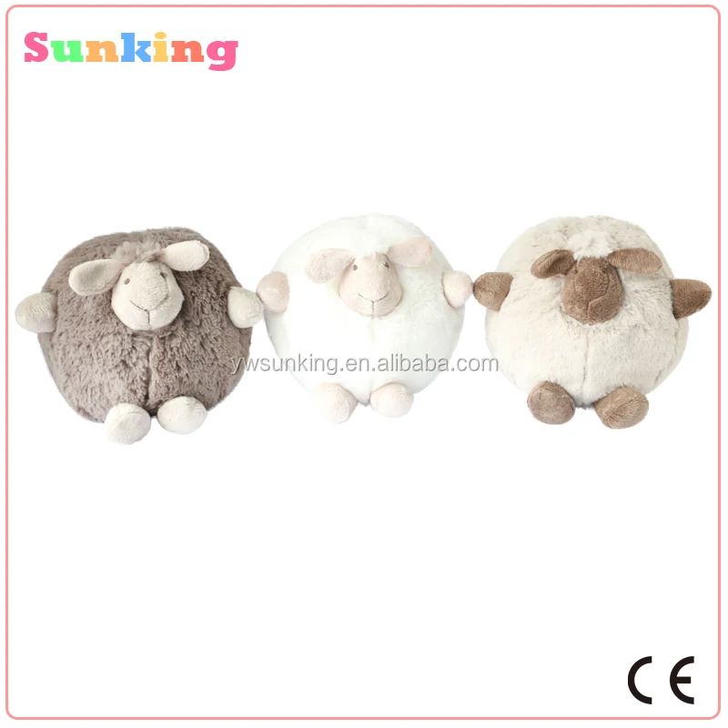 round sheep plush