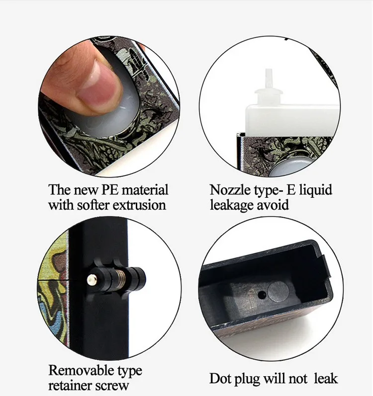 Smoke oil for electronic cigarette liquid bottles 20ML