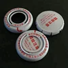 Round Japan 32mm F-style Motor Oil tin Cans Finger Pressure Metal Lids China Supplier