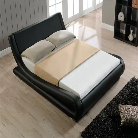Curved Leather Bed Buy Cheap Bunk Beds,Plywood Double Bed Designs