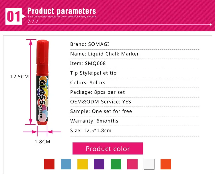 window chalk marker