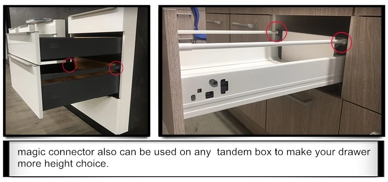 Uke Kitchen Cabinet Soft Close Automatic Push To Open Drawer