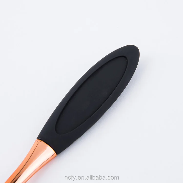 oval toothbrush makeup brush