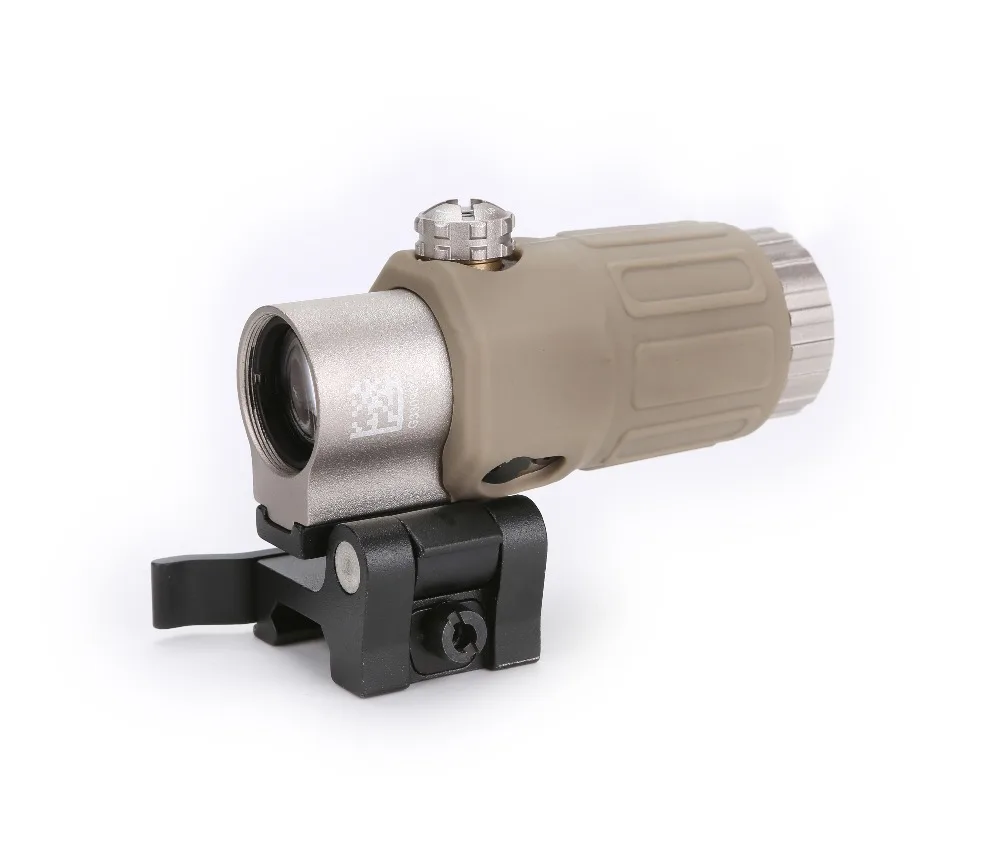 Spina Optics Airsoft 3x Scope Magnifier With Switch To Side Quick