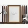 A1 A2 A3 A4 Photo Picture Poster Frames Ivory Mount Large Square Multi Sizes