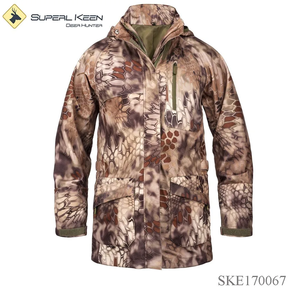 Man Kryptek Camo Hardshell Heated Outdoor Hunting Jacket - Buy Kryptek ...