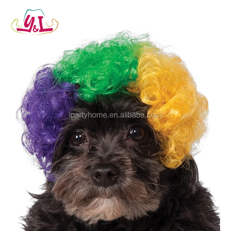 afro wig for dogs