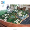 Architectural ABS and acrylic material scale model 3d miniature building model