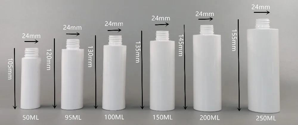 50ml 100ml 150ml 200ml 250ml zhejiang ningbo wholesale plastic