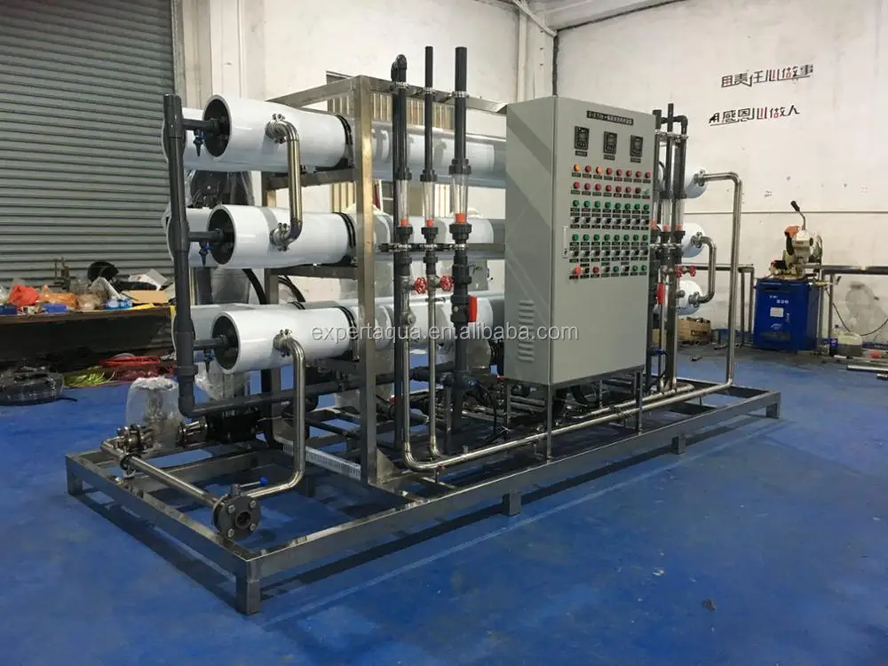 Double Pass Reverse Osmosis Deionized Water System For Electronics Industry Buy Deionized