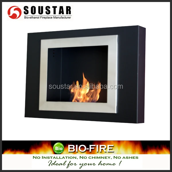Smokeless Bioethanol Fireplaces No Need Chimney Or Other Flue