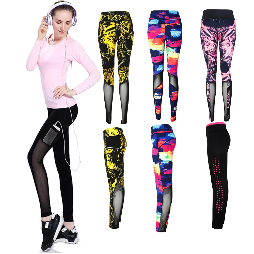 High Waist Custom Logo Leggings Womens