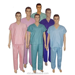 Fashionable medical disposable scrub/scrub suit/nurse hospital uniform designs Fashionable medical disposable scrub/scrub suit/nurse hospital uniform designs