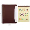 Leather Business Portfolio Document Folder Case and Padfolio Holder A4 8.5 x 11
