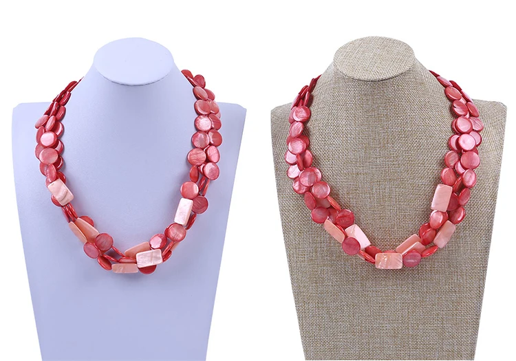 New Style Custom Handmade Fashionable Jewelry Handmade 18 mm Shell Necklace For Women