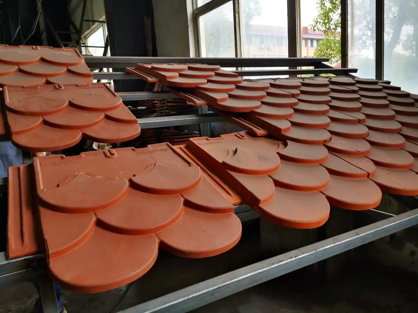 Fully Automatic Clay Roof Tile Making Machines - Buy Clay Roof Tile ...