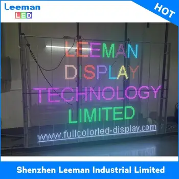transparent led video wall