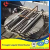 Metal Trough Liquid Distributor in tower internal