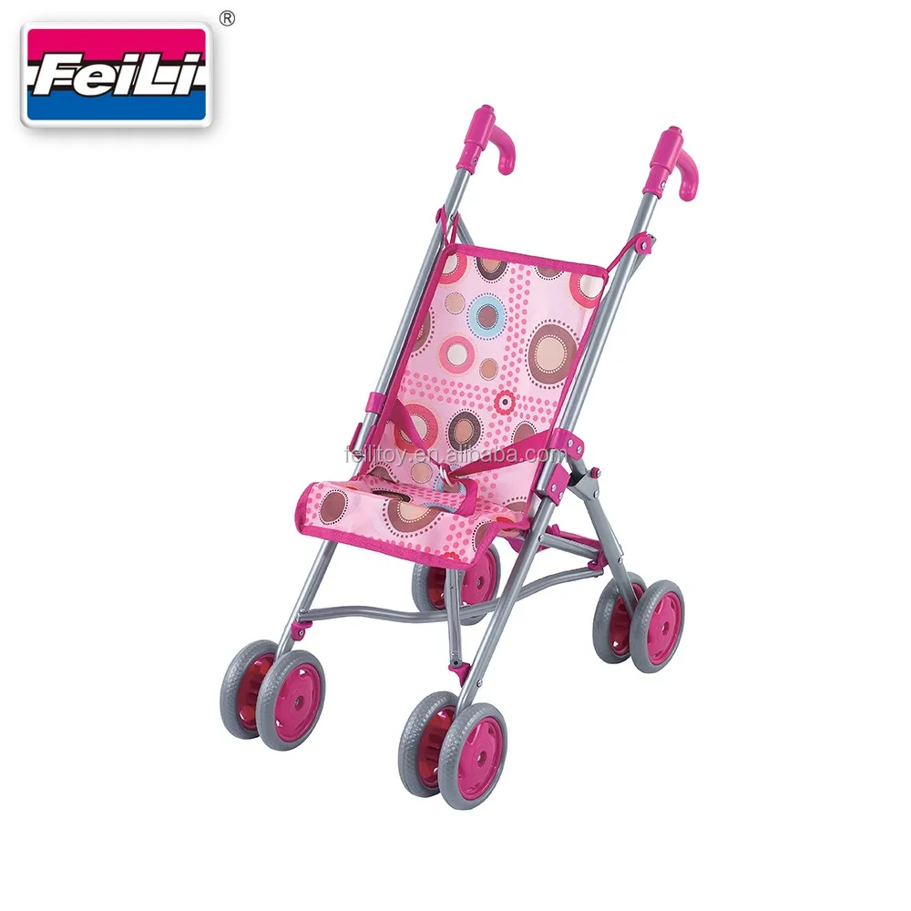 Fei Li Basic Model Adjustable Handle Baby Doll Stroller For Kids