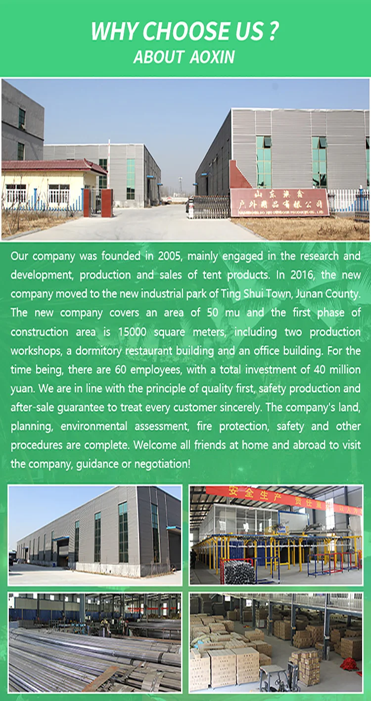 Luxury aluminum frame small 3x3m trade show tent