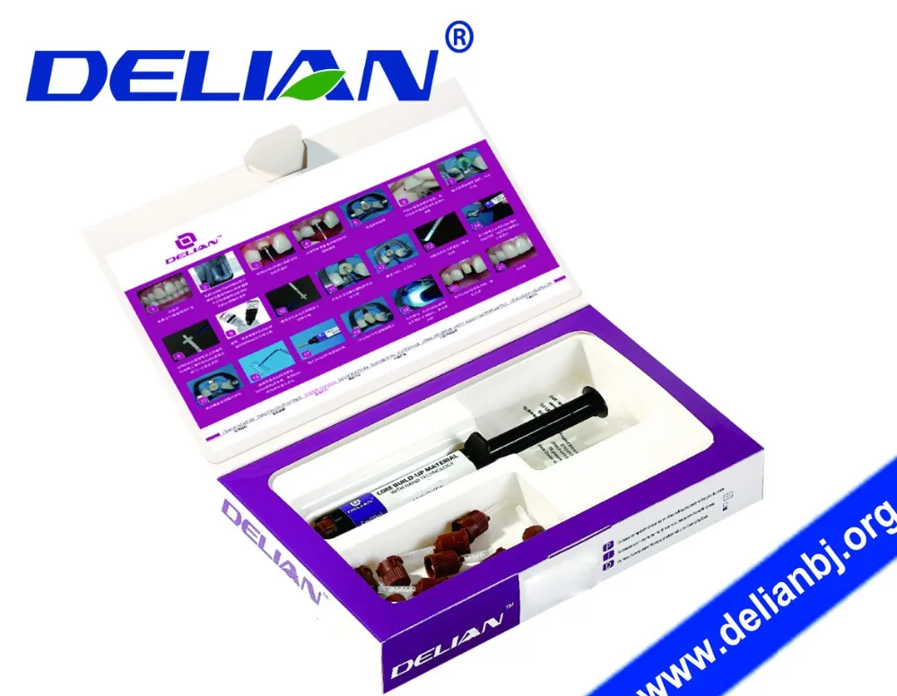 Delian Core Buildup Matarial With Nano Technology Dual Curing Dental