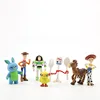 Toy Story 4 Cartoon Forky Figure Toy Woody Buzz Light Year Jessie Forky Doll Action Figure Children Gift Drop Shipping