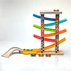 4 Plastic Car Ramp Racer for Kids Toys with 4 Plastic Racing Car 1 Parking Lot & Extra Bridge