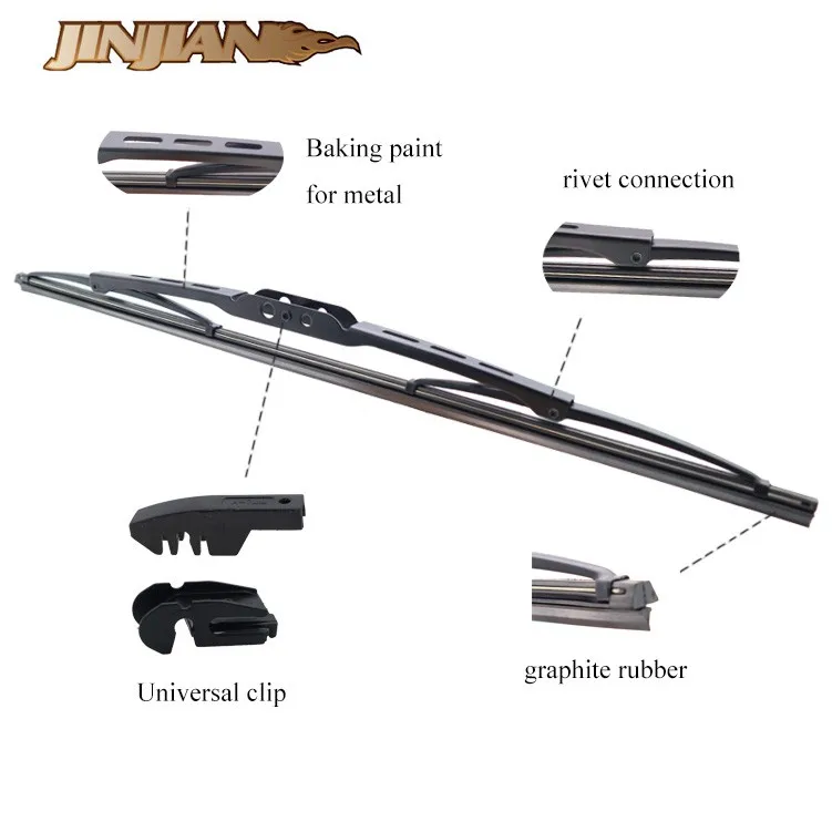 Jj Traditional Frame Windshield Wiper Blade Bracket Wiper Blades - Buy ...