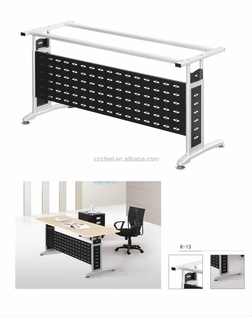 Modern Luxury Executive Office Desk Furniture For Ceo Office Using F62