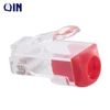 High quality new design 3-in-1 cat5e cat6 cat7 RJ45 connector for all size cables 8p8c modular plug UTP/FTP RJ45 plug