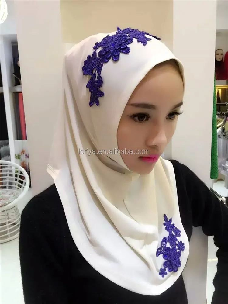 Professional Plain Scarf Crepe Hijab Manufacturer 