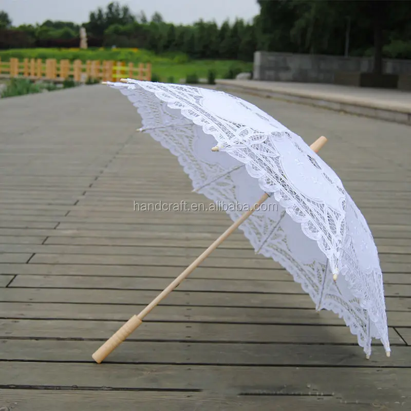 lace umbrellas for weddings