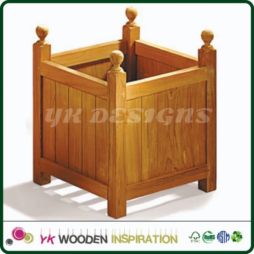 6 Ft Wood Planter Box Wood Wooden Planter Box Factory 
