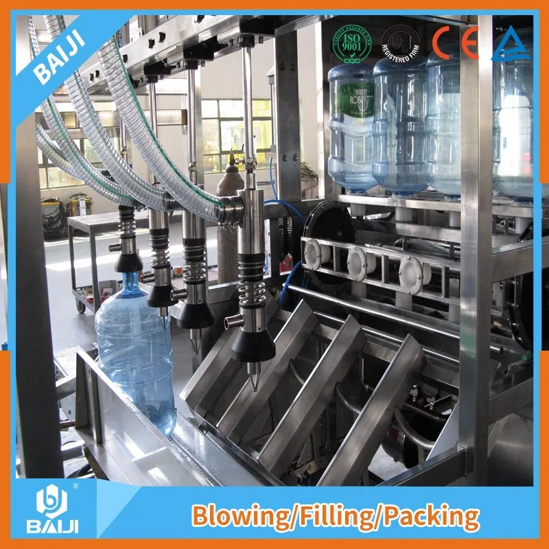 Gallon Rinser Filler Capper Machine Automatic Distilled Water Bottling Plant Buy Distilled