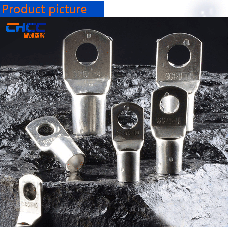 4 PC CABLE WIRE CRIMP CONNECTOR LUG TERMINAL  1/0 AWG SC70-10 