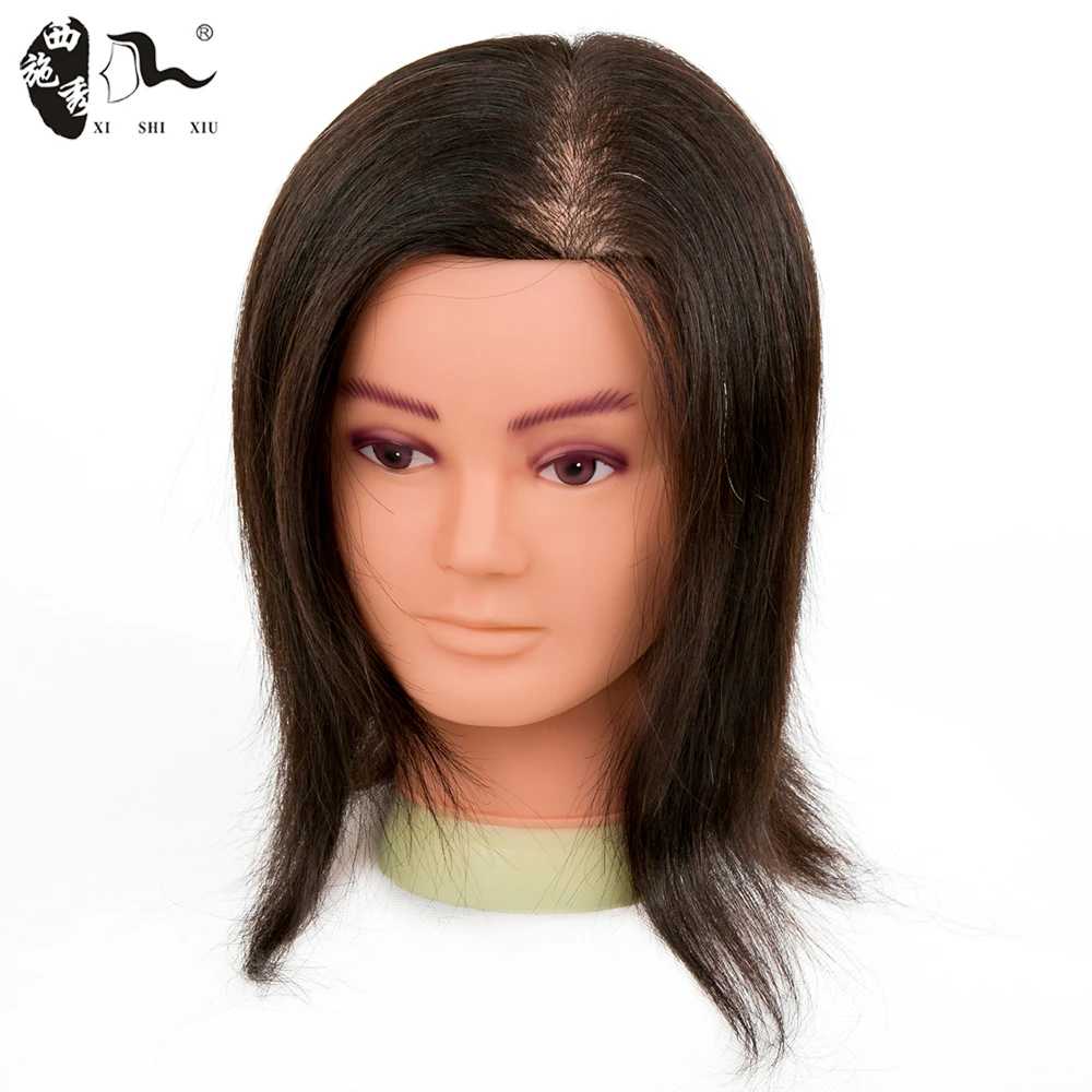Wholesale Price Salon Natural 100% Human Hair Mannequin Doll Training Head Practice Head 