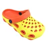 EVERTOP 2018SS bright yellow orange color soft eva injection infant sandals clog