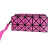 Glittering Wear Resistant Holographic Luxury Make Up Bag Clear