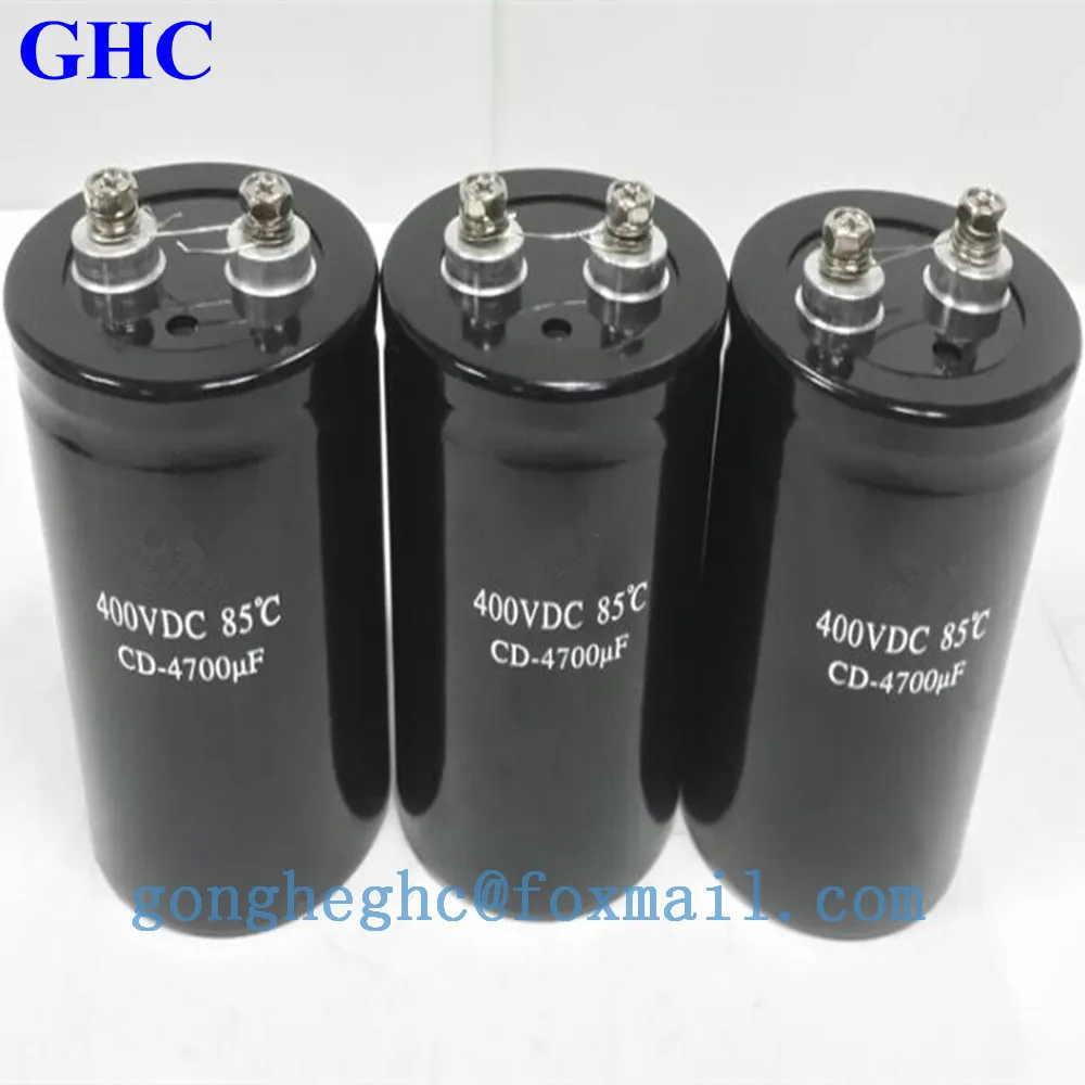 4700uF 400V High Voltage//Ripple Current Long Life Electrolytic Capacitor 85C