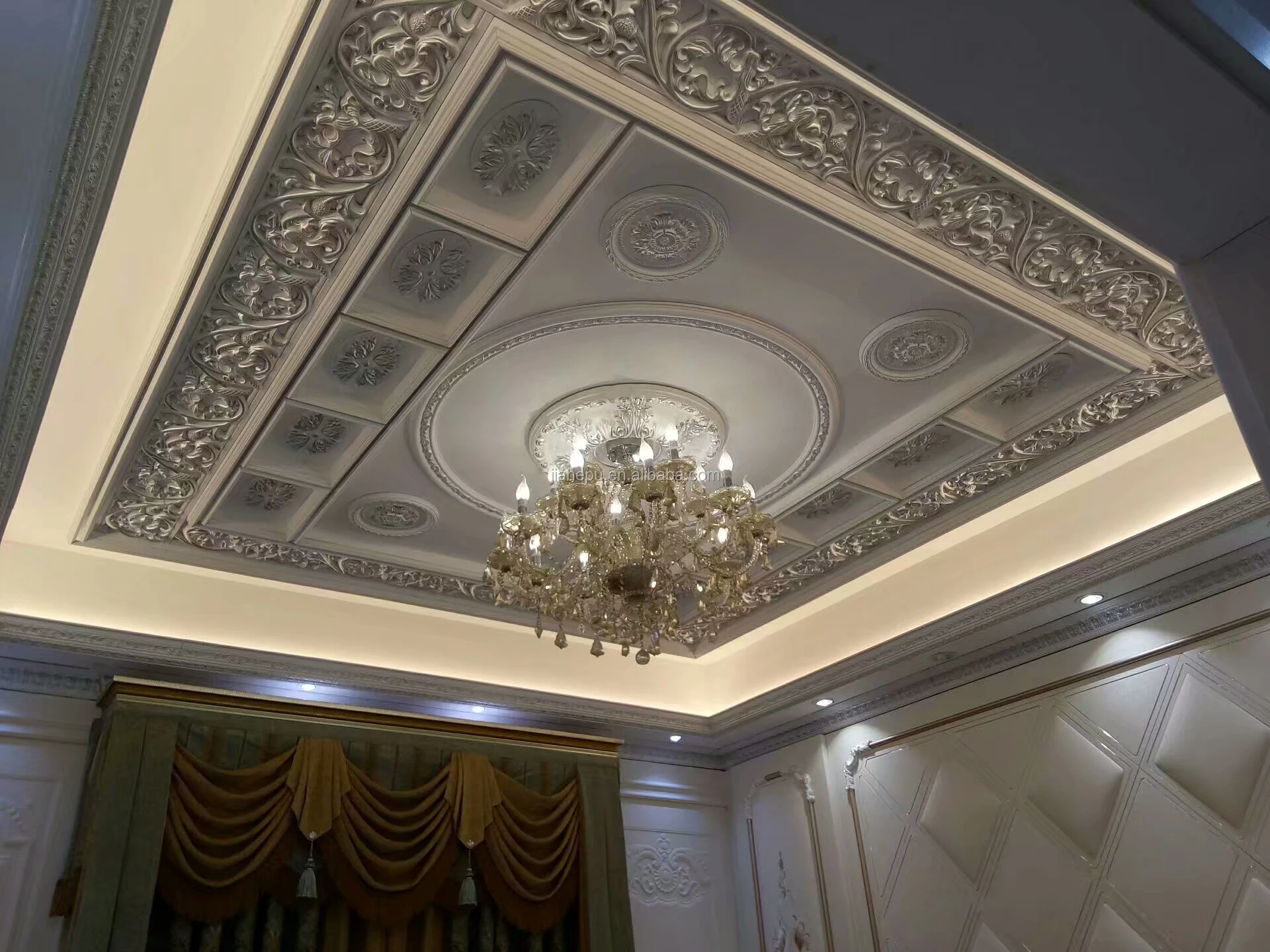 Interior Decorative Ceiling Design Antique Bronze Copper Ceiling