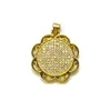 bails 24.5mm Character Slide Charm setting zircon pave charm